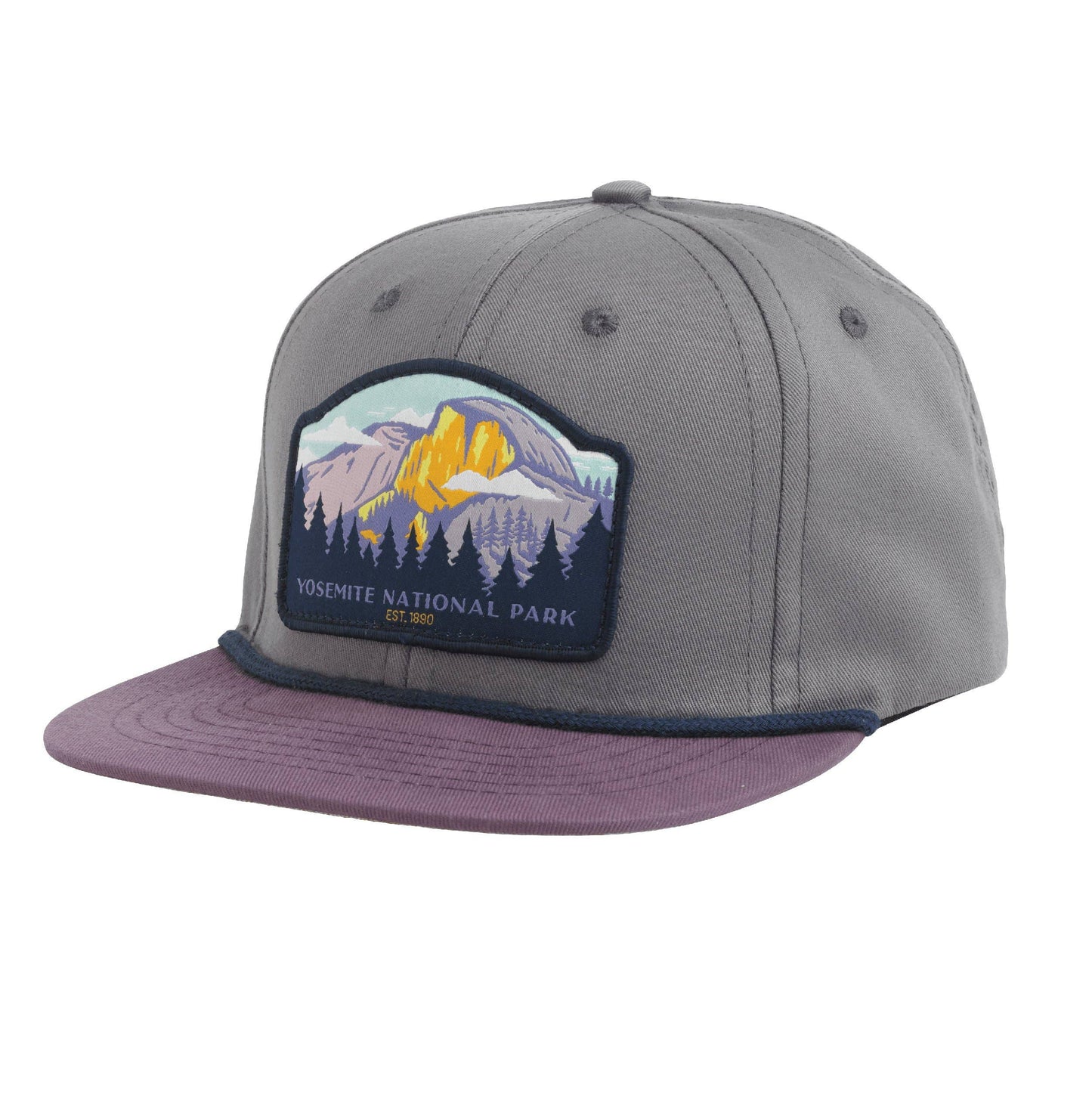 Yosemite Hat- Grey/Lilac